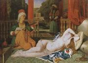 odalisque and slave Jean-Auguste-Dominique Ingres